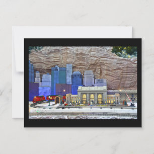 Union Station, Model Train Exhibit, Kansas City Postcard