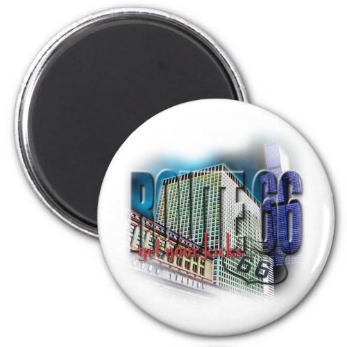 Union Station _ Route 66 _ Chicago Magnet