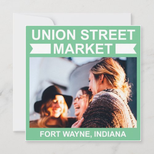 Union Street Market Note Cards