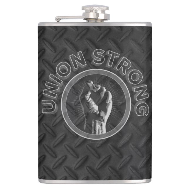 Union Strong Flask (Front)