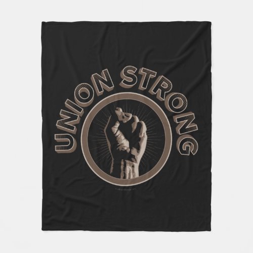 Union Strong Fleece Blanket