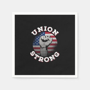 Union Strong Labor Day Napkins