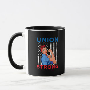 Union Strong - Labor Day Skilled Union Worker Mug