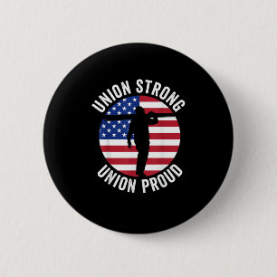 Union Strong Labor Day Trending Button