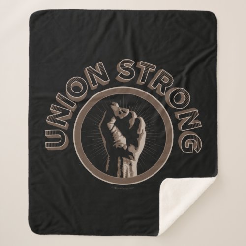 Union Strong Sherpa Blanket