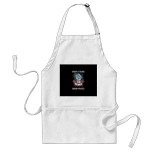 Union Strong Union Proud Labor Day Labour Party Fu Adult Apron