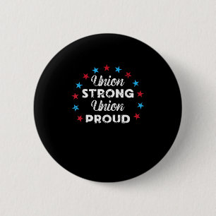 Union Strong Union Proud Patriotic Union Thug US F Button