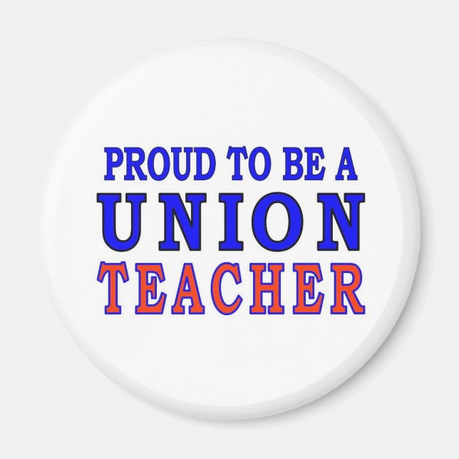 UNION TEACHER MAGNET (Front)