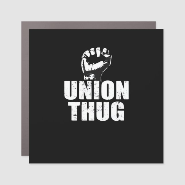 Union Thug Essential Car Magnet (Front)