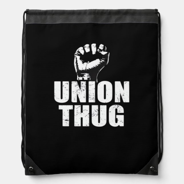 Union Thug Essential Drawstring Bag (Front)