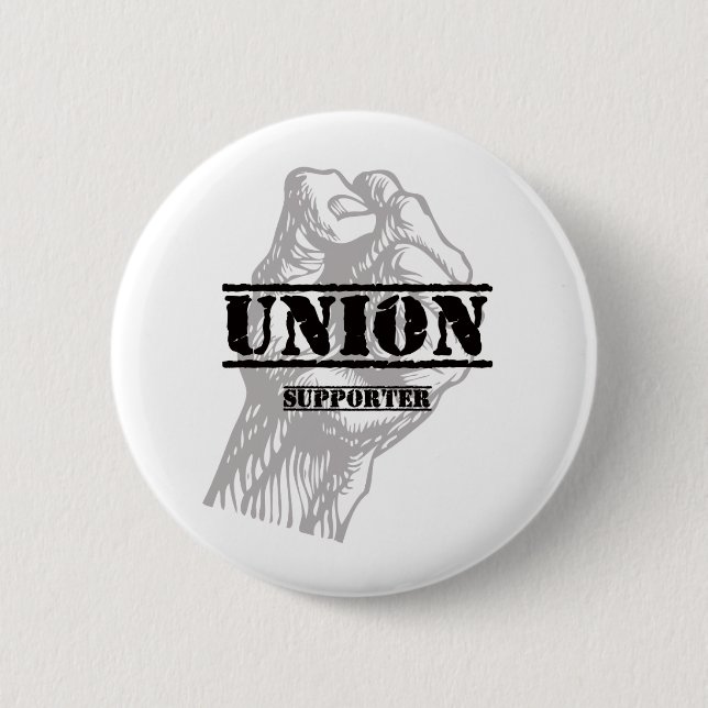 Union Thug Supporter Button (Front)