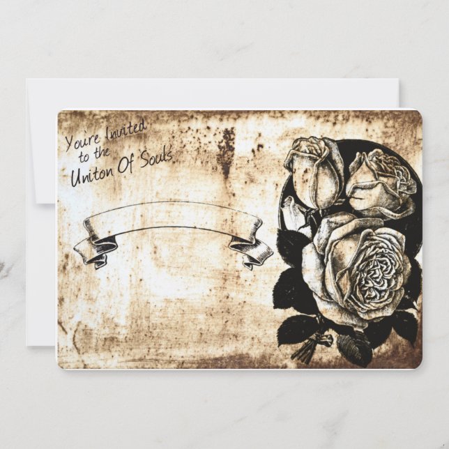 Union Wedding Invitation (Front)