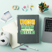 Union Weekends Sticker (iPad Cover)