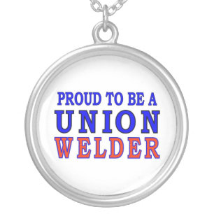 UNION WELDER SILVER PLATED NECKLACE
