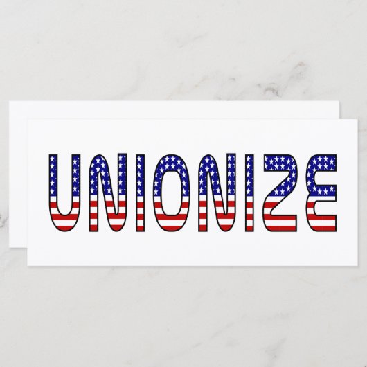 Unionize (Front/Back)