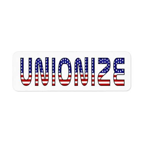 Unionize Label