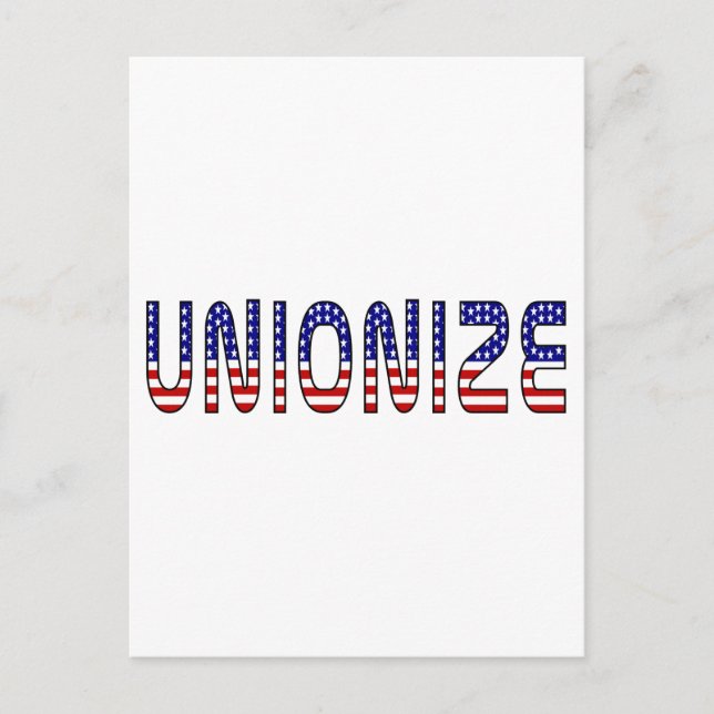 Unionize Postcard (Front)