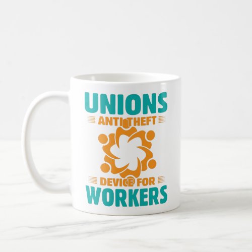 Unions Anti Theft Device for Workers Coffee Mug