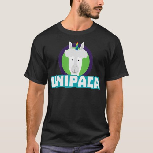 Unipaca Unicorn Alpaca R67aj T_Shirt
