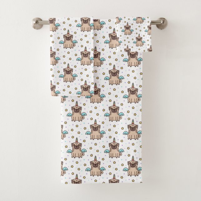 Unipug Pattern Bath Towel Set (Insitu)