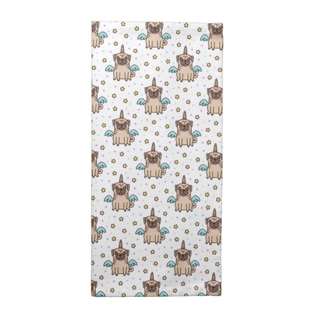 Unipug Pattern Cloth Napkin (Half Fold)