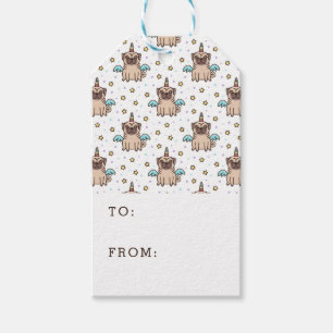 Unipug Pattern Gift Tags