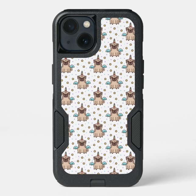 Unipug Pattern Otterbox iPhone Case (Back)
