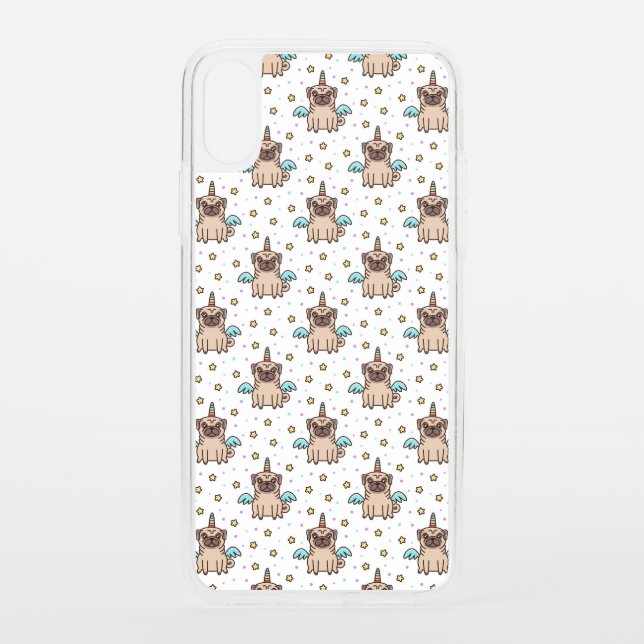 Unipug Pattern Uncommon iPhone Case (Back)
