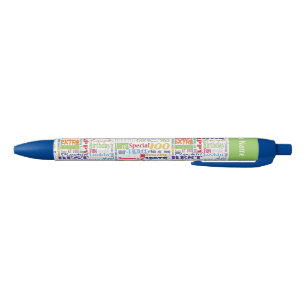Unique 100th Birthday Party Personalized Gifts Pen
