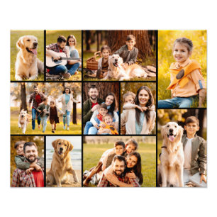 Unique 11 Photo Collage Minimalist Simple Black