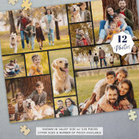 Unique 12 Photo Collage Minimalist Simple Black