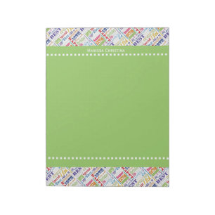 Unique 18th Birthday Party Personalized Gifts Notepad