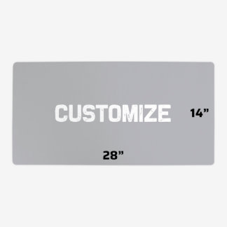 Unique 28"x14" Oversized Gaming Photo Playmat