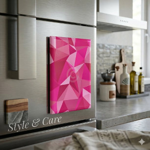 Unique 2.5" x 3.5" Rectangle Magnet for Modern Spa