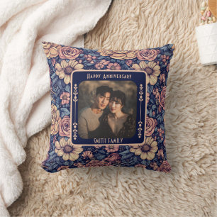 UniquE 5TH Wedding Anniversary Throw Pillow