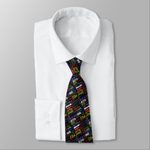 Unique 85th Birthday Party Personalized Gifts Neck Tie