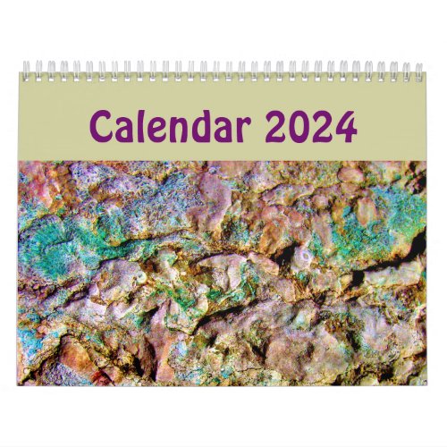 Unique Abstract  Art Calendar 2023  Background