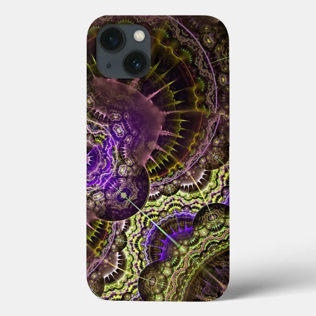 Unique Abstract Art iPhone X Case 3 (Back)
