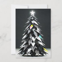 Unique Abstract Christmas Cards