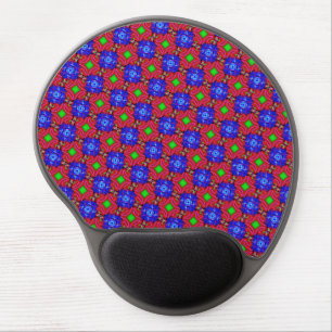 Unique Abstract Colorful Gel Mousepad