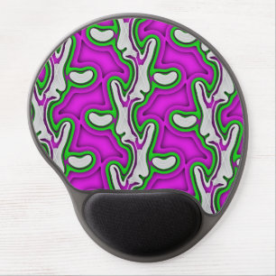Unique Abstract Colorful Gel Mousepad