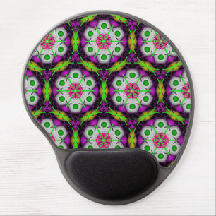 Unique Abstract Colorful Gel Mousepad