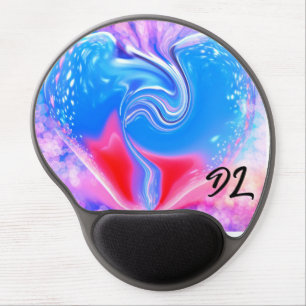 Unique Abstract Colorful Marble Liquid  Mousepad