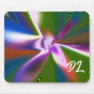Unique Abstract Colorful Marble Liquid  Mousepad
