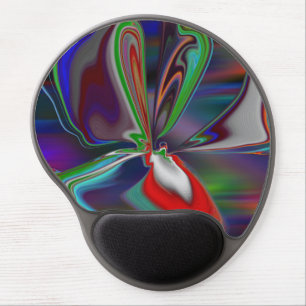Unique Abstract Colorful Marble Liquid Mousepad