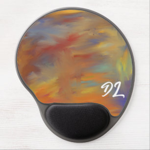 Unique Abstract Colorful Marble Liquid  Mousepad