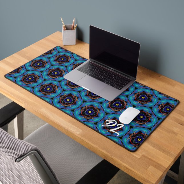 Unique Abstract Colorful Symmetry Desk Mat (Creator Uploaded)