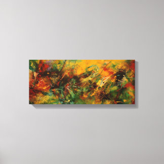 Unique abstract design canvas print