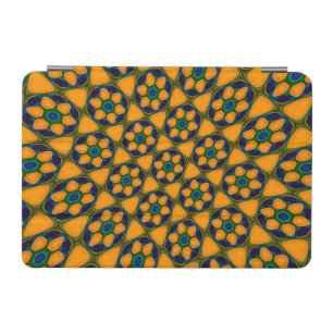 Unique Abstract Flowers Pattern iPad Mini Cover