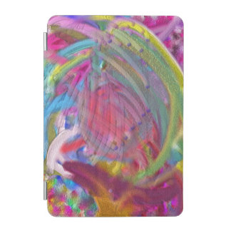 Unique Abstract Marbled Liquified & Colourful iPad Mini Cover
